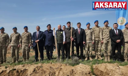 "Türkiye Yüzyılı Mehmetçik Hatıra Ormanı" yükseliyor