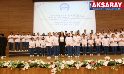 Üniforma giyip mesleğe ilk adım attılar