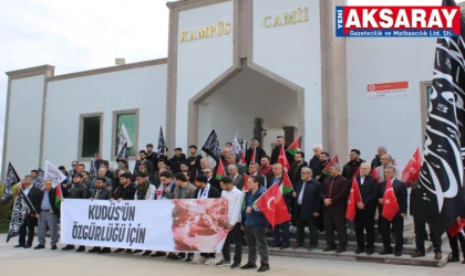 Üniversite öğrencileri zulme dikkat çekti