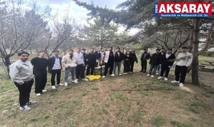 "YEŞİL" SEFERBERLİK  Öğrencilerden örnek çevre temizliği