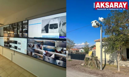 AKSARAY’DA KÖYLERE GÜVENLİK KALKANI  83 Köyün giriş ve çıkışlarına kamera sistemi kuruldu