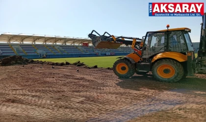 Aksaray’ın Spor altyapısı güçlenmeye devam ediyor