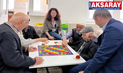 HUZUREVİNDE KUŞAKLAR ARASI BULUŞMA Yaşlılarımıza "Akıl Oyunları" Jesti
