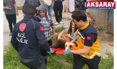 İKİ YAŞINDAKİ ÇOCUK  Oynadığı 2. kattaki balkondan düştü
