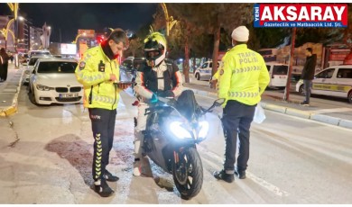  Motosikletlere yönelik denetimler artırıldı