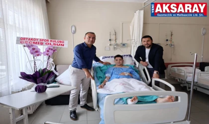 Ahmet Selim Gözüm’e; ‘Geçmiş Olsun Ziyareti’