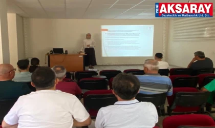 "AİLE İÇİ İLETİŞİM" SEFERBERLİĞİ  Denetimli Serbestlik Personeline seminer verildi