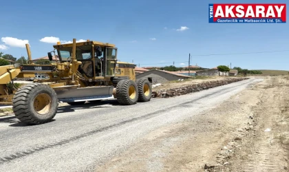 Bozkır - Sarıkaraman yolunda çalışmalar başladı