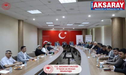 İl Su Kurulu Toplantısı yapıldı