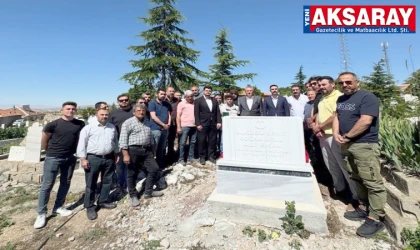 ORTAKÖY’DE VEFA Ülkücü Şehit Ali Ekin kabri başında dualarla anıldı