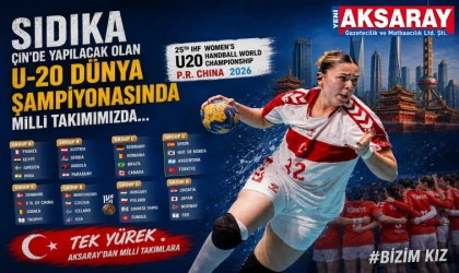 Sıdıka U-20 Dünya Şampiyonasında Çin'de