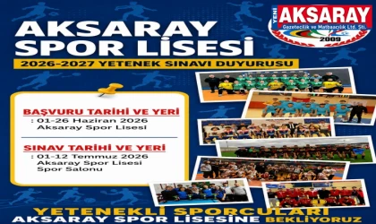 Spor lisesi yetenek sınavı takvimi belli oldu