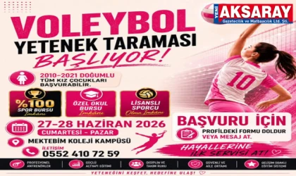 Voleybol Yetenek Taraması Başlıyor