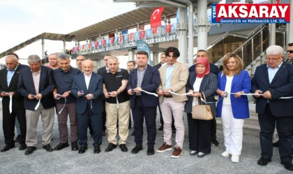 Yaya üst geçidine resmi açılış yapılıdı