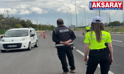 Yollarda bayram tatilinin yoğun denetimleri var