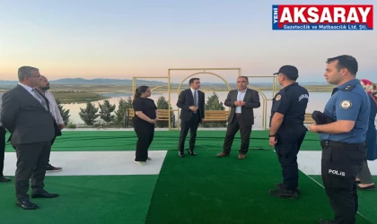AKSARAY TURİZMİNE YENİ SOLUK Sarıyahşi Kaymakamlığı Hirfanlı Tabiat Parkı açıldı
