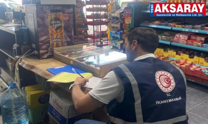 CİMER BAŞVURUSU HAREKETE GEÇİRDİ Aksaray’da akaryakıt istasyonu marketlerine eş zamanlı denetim