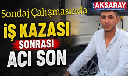İş kazasında hayatını kaybetti