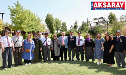 KIBRIS BARIŞ HAREKÂTI’NIN 52. YILI Gazilerle bir araya geldiler