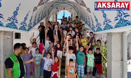 Kur'an Kursu öğrencilerine dondurma ikramı