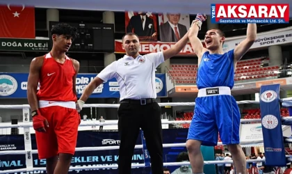 SAMET ŞERİF ÖZDEMİR Aksaraylı boksör Türkiye 2.’si oldu