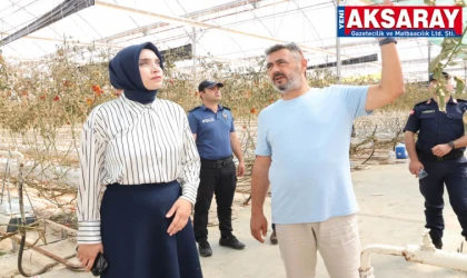 Sarıyahşi’de ki üretim alanı ziyaret edildi