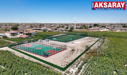 Yeşiltepe kasabası yeni spor tesislerine kavuştu