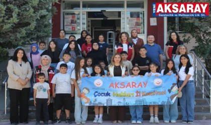 Aksaray Çocuk Hakları Komitesi Atık Toplama ve Ayırma Tesisini inceledi