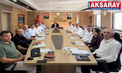 AKSARAY İL ÖZEL İDARESİ  2027 Yılı Bütçe Taslağı ve Yatırımlar değerlendiriliyor