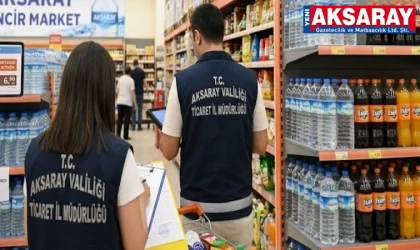 AKSARAY TİCARET İL MÜDÜRLÜĞÜ TEMMUZ AYI DENETİM RAPORU  151 İşletmede 9 bin 500 ürün incelendi