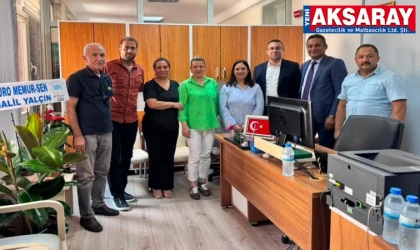 Büro Memur-Sen’den Adliye Yazı İşleri Müdürlüğüne ziyaret