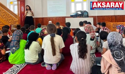 Camide çocuklara yönelik bilgilendirme semineri düzenlendi