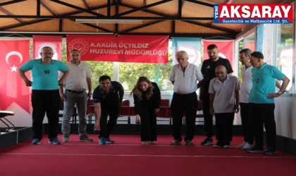 Huzurevinin gençleri Bocce’de farklı kazandı: 12-0