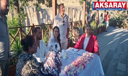 Ihlara Vadisi manzaralı "Evet!"