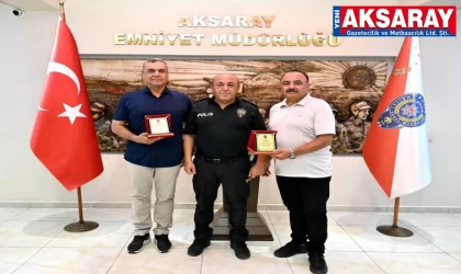 İl Emniyet Müdürlüğü  Emekliye ayrılan personel için veda merasimi