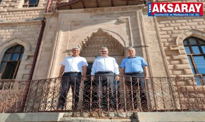 İl Millî Eğitim Müdürü tarihî Aksaray Lisesi binasını gezdi