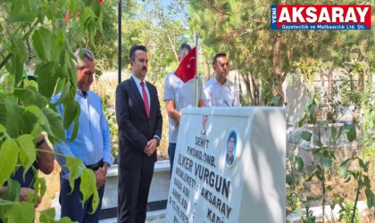 İlk ziyaret şehitlik ve şehit ailesine