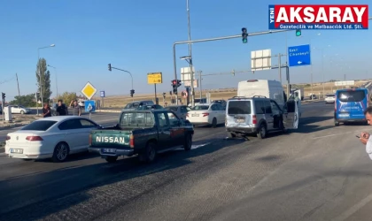 Konya yolunda zincirleme kaza