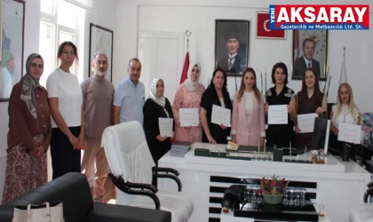KORUYUCU AİLE GÜNÜ ETKİNLİĞİ İş birliği yapılan kreşlere Teşekkür Belgesi verildi