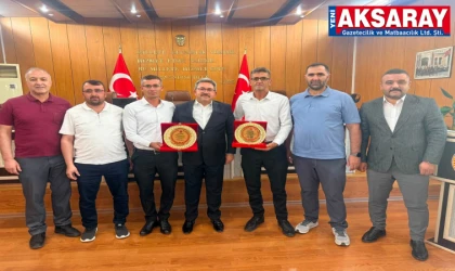 Köy muhtarlarından hizmete teşekkür