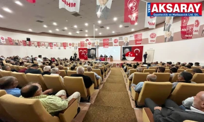 MHP BASIN AÇIKLAMASI  "İlçe kongrelerimizi tamamladık"