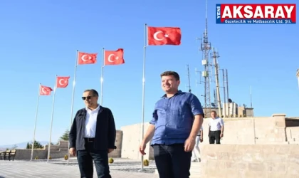 MİLLETVEKİLİ AYDOĞDU:  ‘’Kılıçaslan Kasrı, Aksaray’ın tarihine ve manzarasına açılan eşsiz bir pencere’’