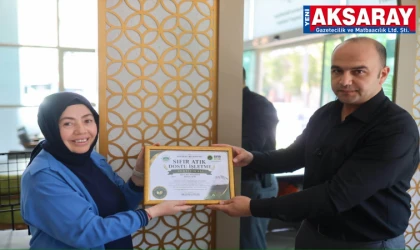 Sıfır atık dostu işletmelere sertifika