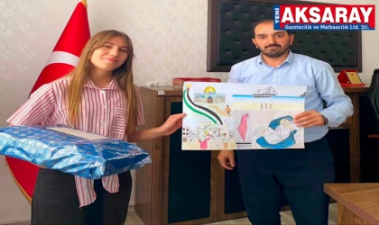 SULTANHANI’NDA FİLİSTİN-GAZZE TEMALI RESİM YARIŞMASI  Ödüller sahiplerini buldu