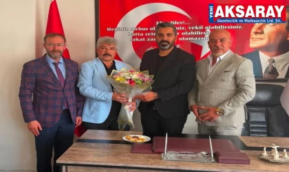 Türkiye Berberler ve Kuaförler Federasyonu Genel Başkanı Tolgahan Demir Aksaray’da
