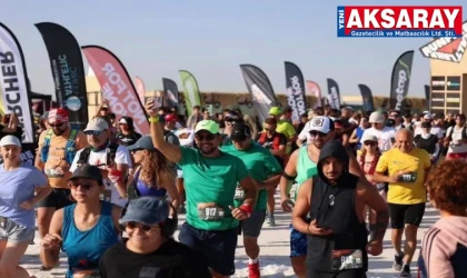 TUZ GÖLÜ’NDE DEV ORGANİZASYON "Runfire Salt Lake Ultra Trail" başladı     