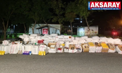 5.5 Milyon Tl’lik kaçak malzeme yakalandı
