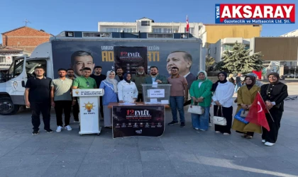 AK PARTİ AKSARAY İL GENÇLİK KOLLARI "Söz de, karar da milletindir"