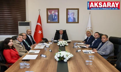 Aksaray Toprak Koruma Kurulu toplandı