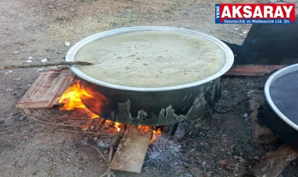 AKSARAY’DA BAĞ BOZUMU HEYECANI Pekmez kazanları kaynamaya başladı